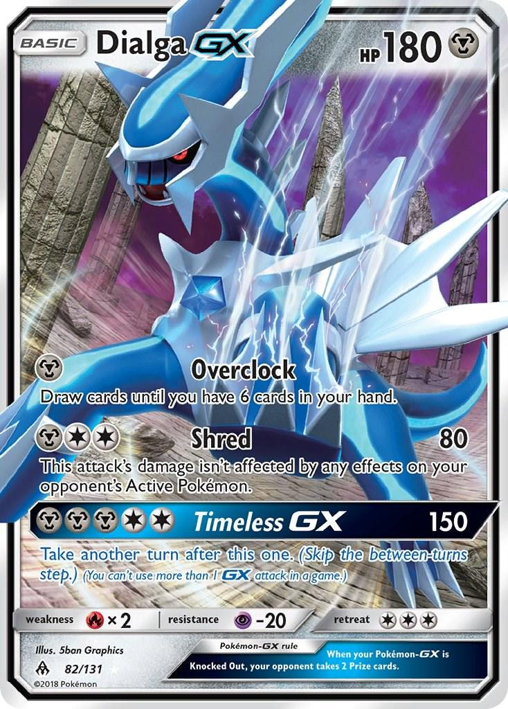 Dialga GX #82 — Forbidden Light