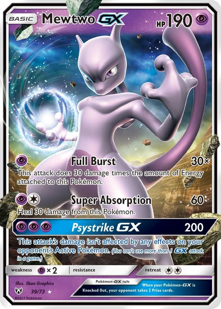 Mewtwo GX #39