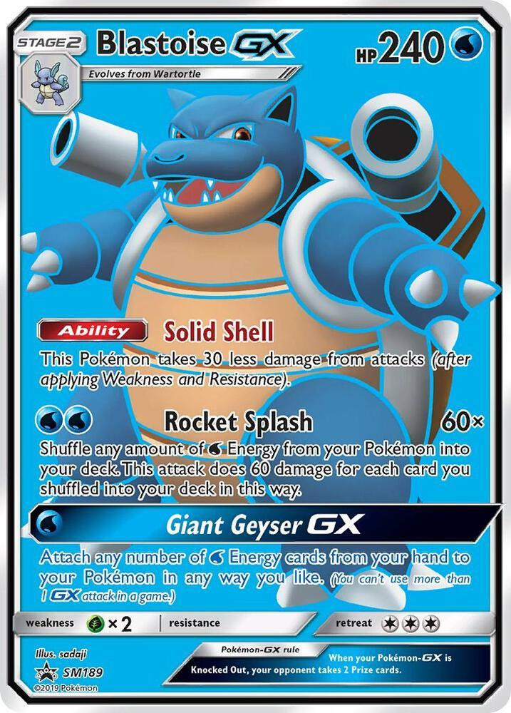 Blastoise GX #189