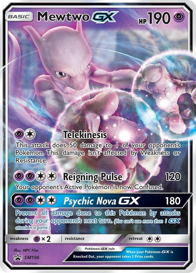 Mewtwo GX #196