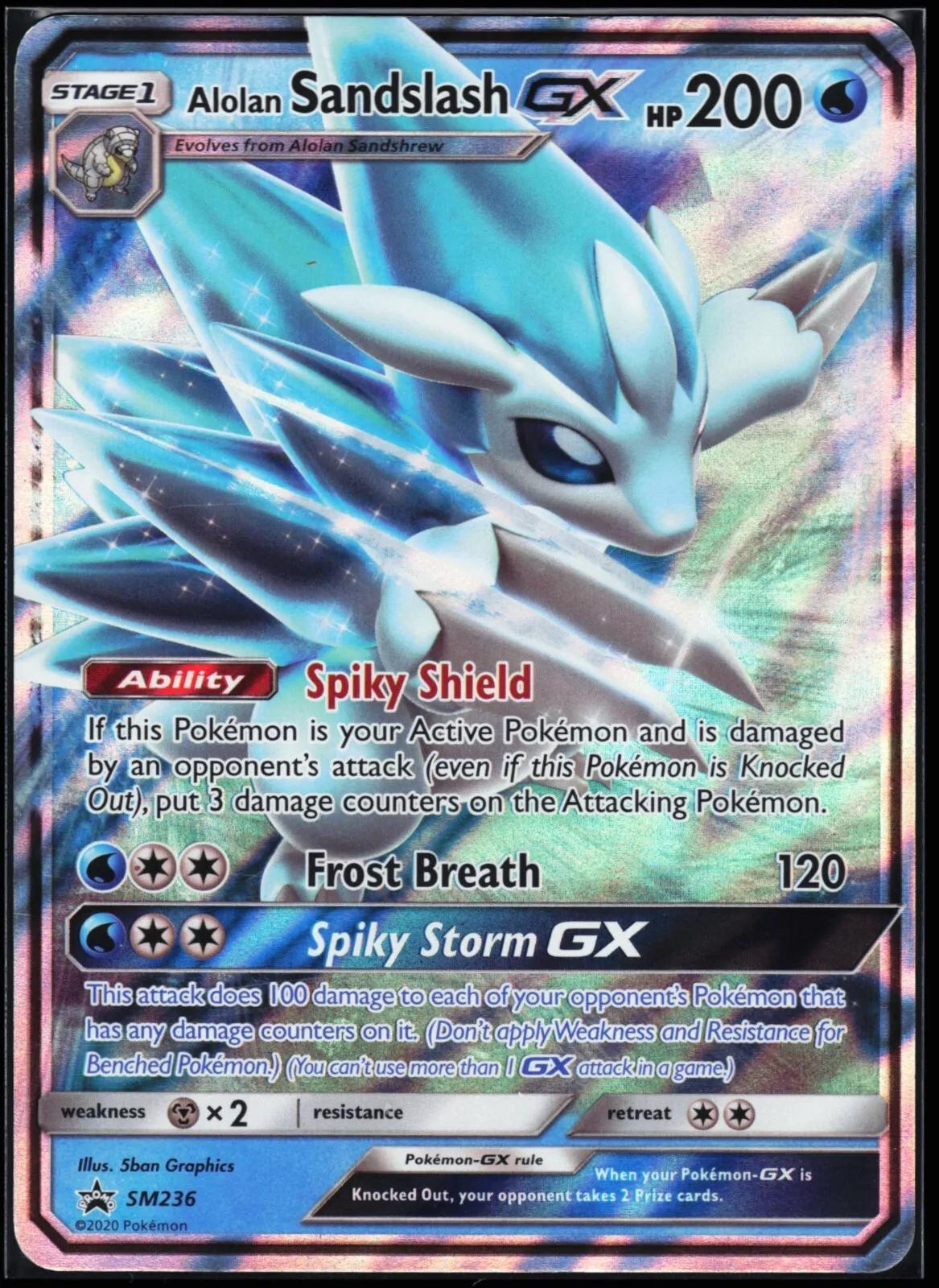 Alolan Sandslash GX #236