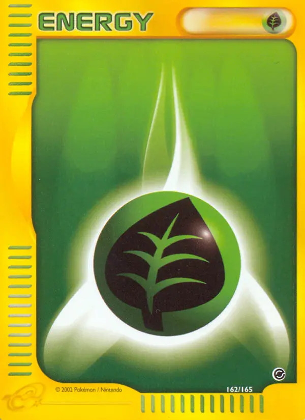 Grass Energy #162 — Expedition Base Set