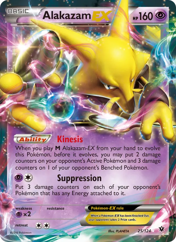 Alakazam EX #25