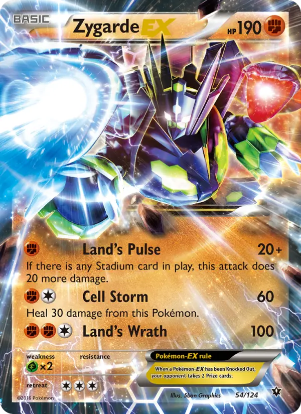 Zygarde EX #54