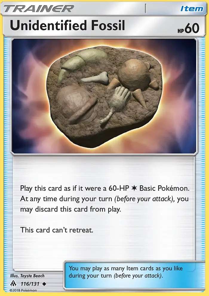 Unidentified Fossil #116