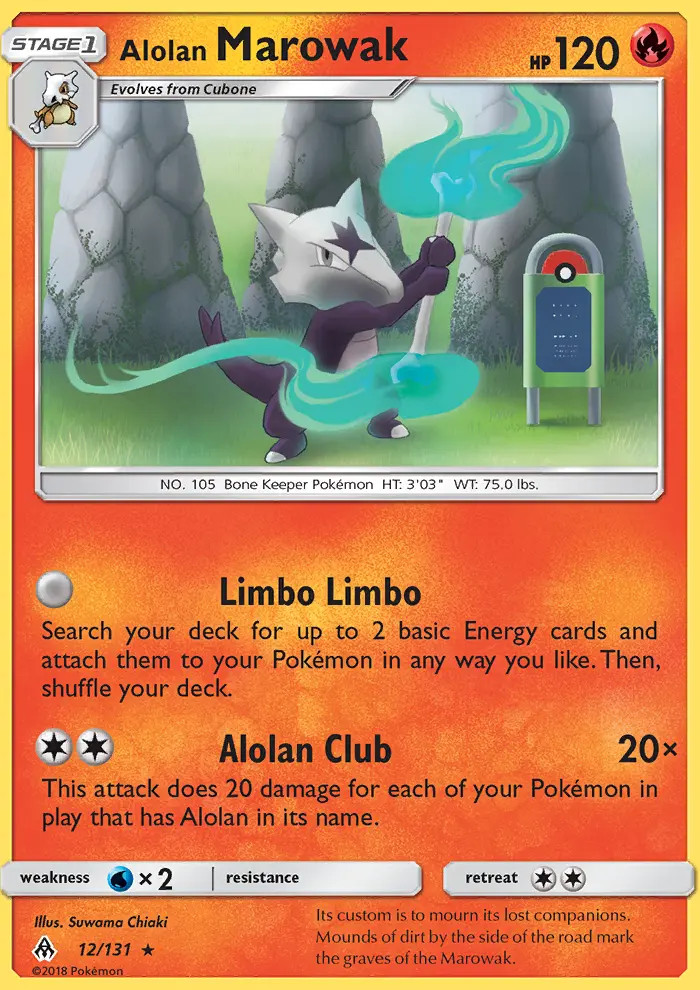 Alolan Marowak #12