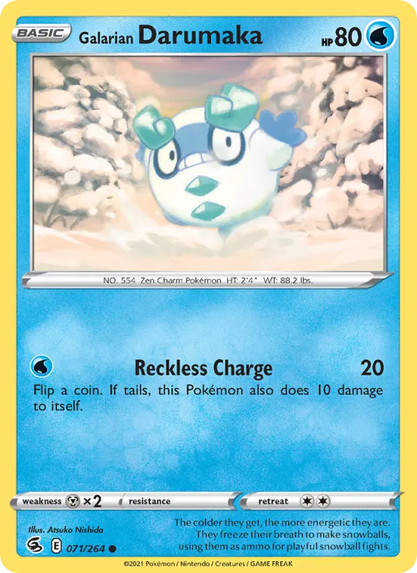 Galarian Darumaka #071