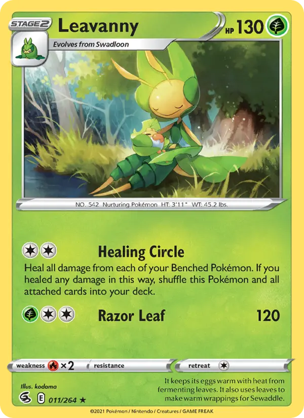 Leavanny #011 — Fusion Strike