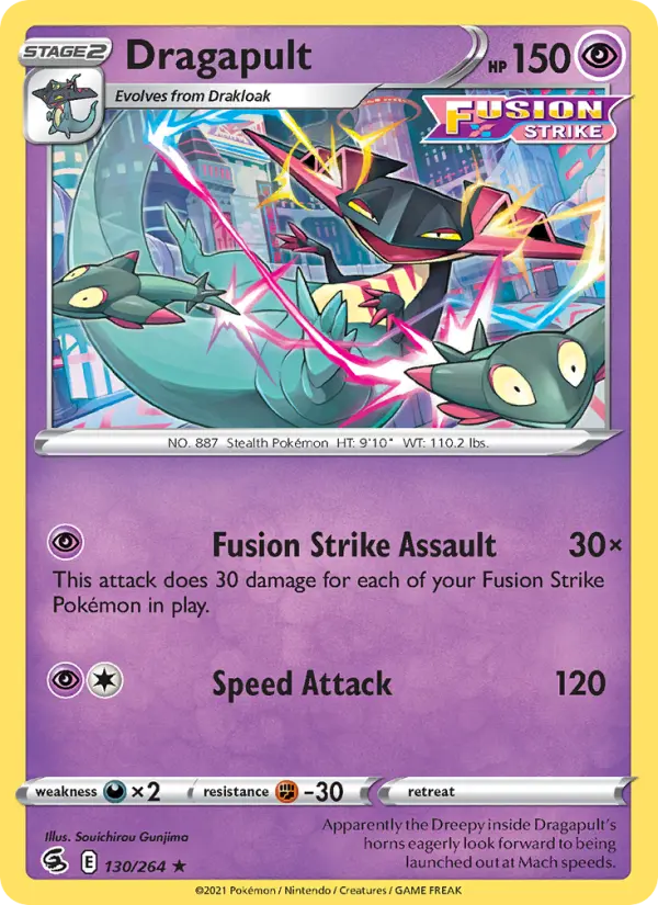 Dragapult #130 — Fusion Strike