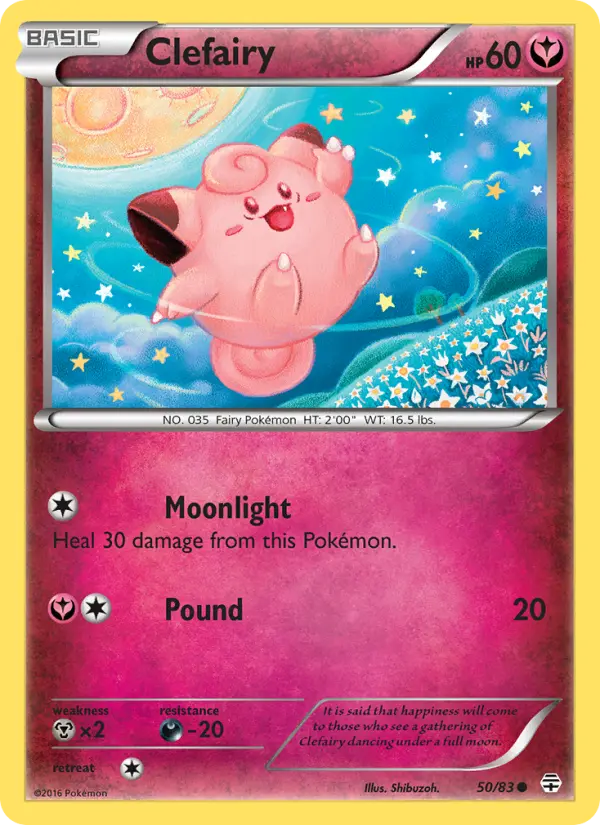 Clefairy #50 — Generations