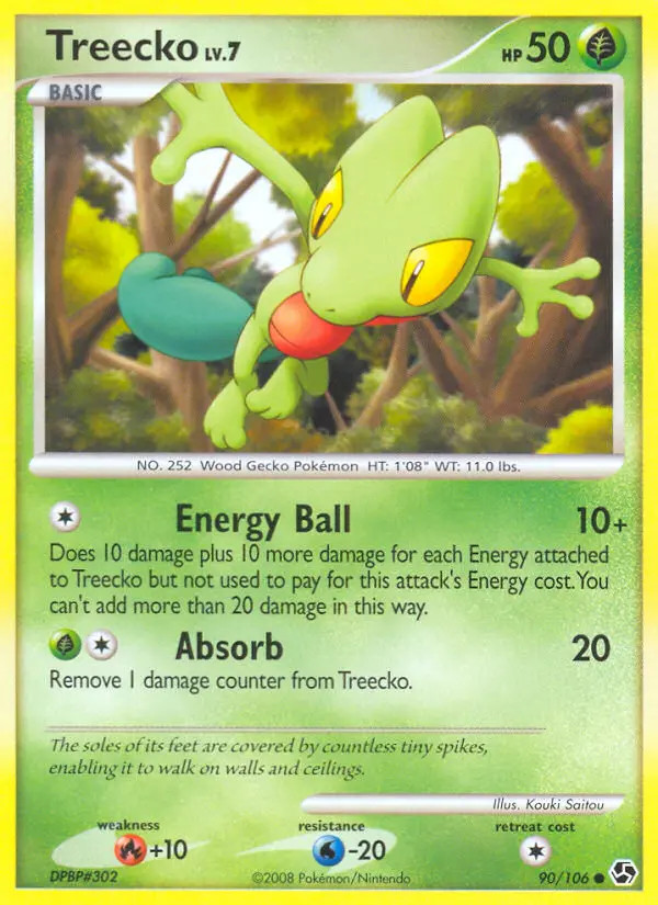 Treecko Lv.7 #90