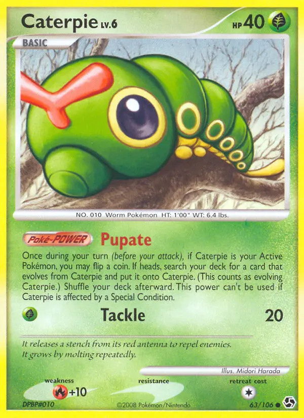Caterpie Lv.6 #63
