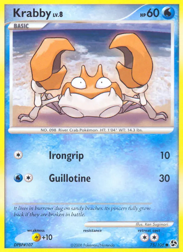 Krabby Lv.8 #75