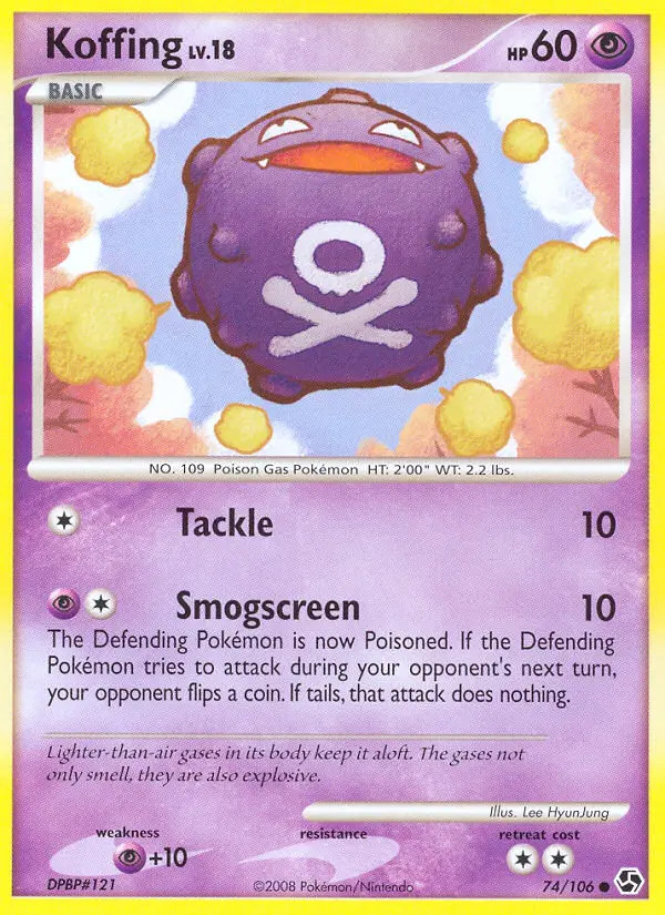 Koffing Lv.18 #74