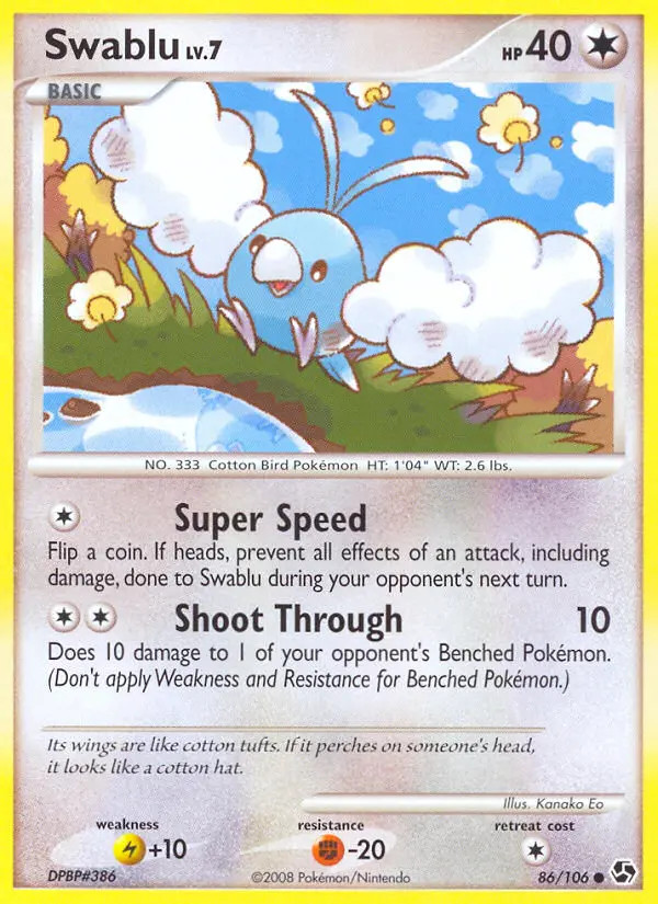 Swablu Lv.7 #86