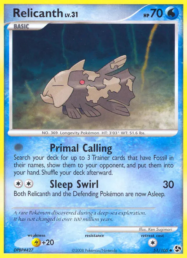 Relicanth Lv.31 #51
