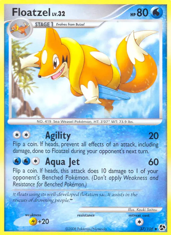 Floatzel Lv.32 #37