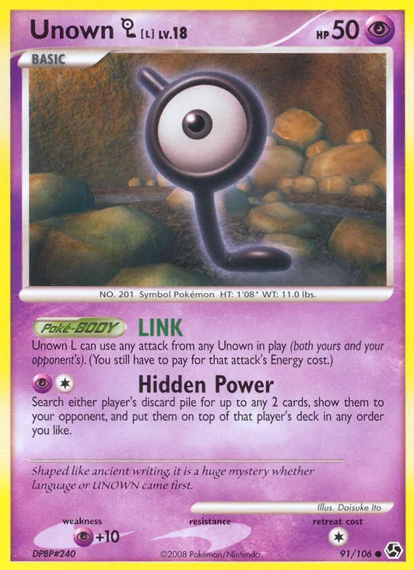 Unown [L] Lv.18 #91