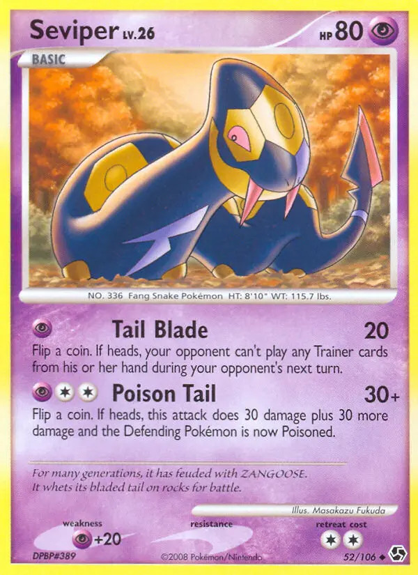 Seviper Lv.26 #52