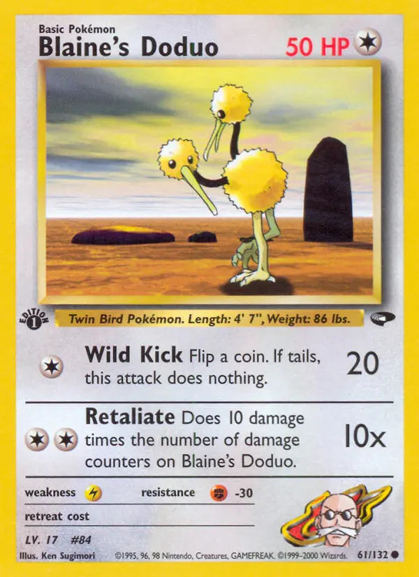 Blaine's Doduo #61