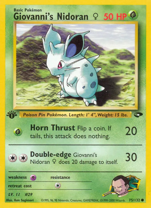 Giovanni's Nidoran [F] #75