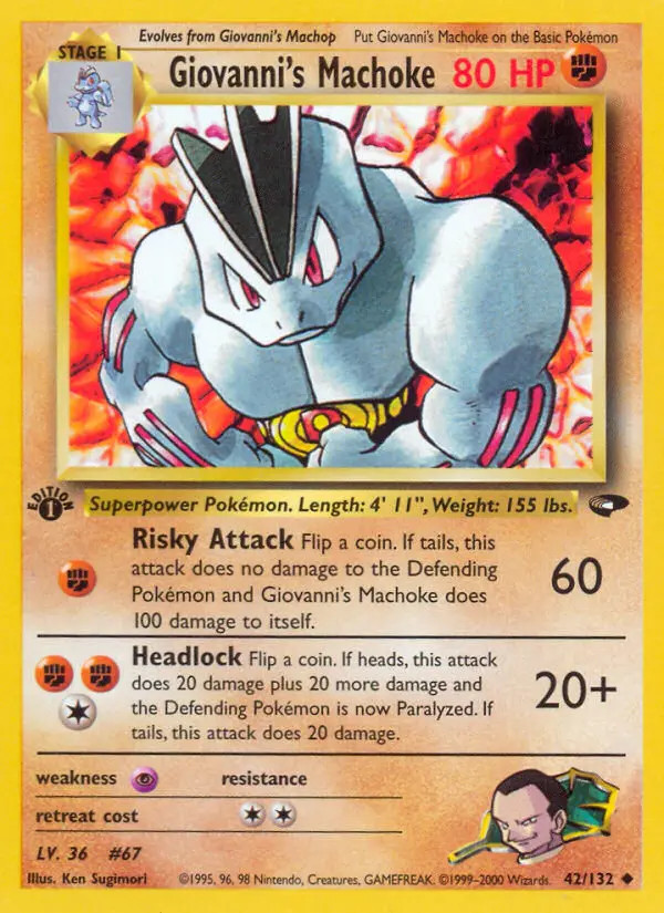 Giovanni's Machoke #42