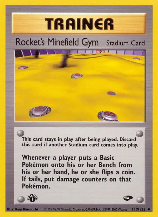 Rocket's Minefield Gym #119