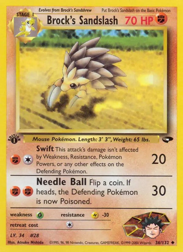 Brock's Sandslash #36