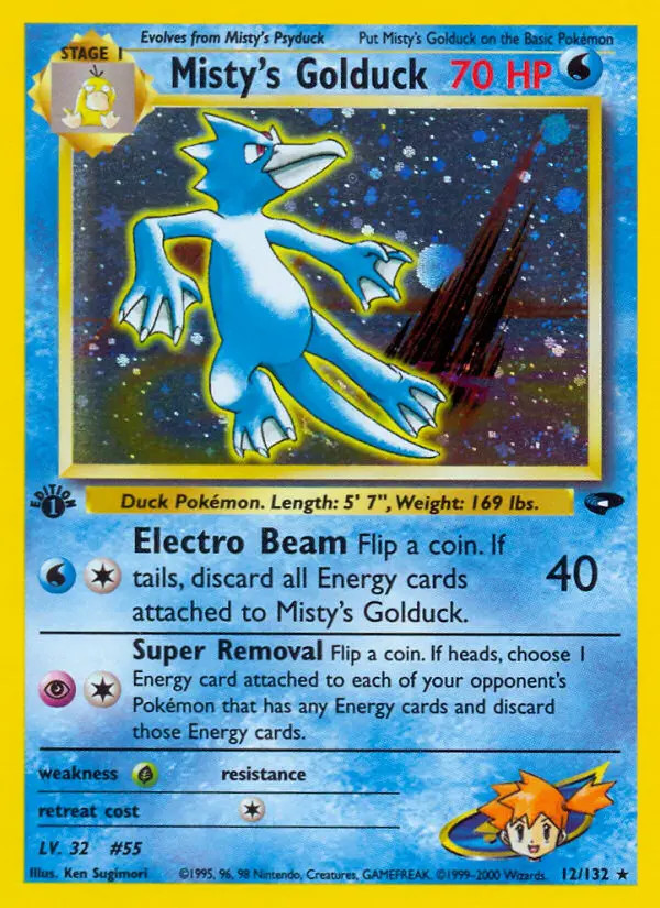Misty's Golduck #12