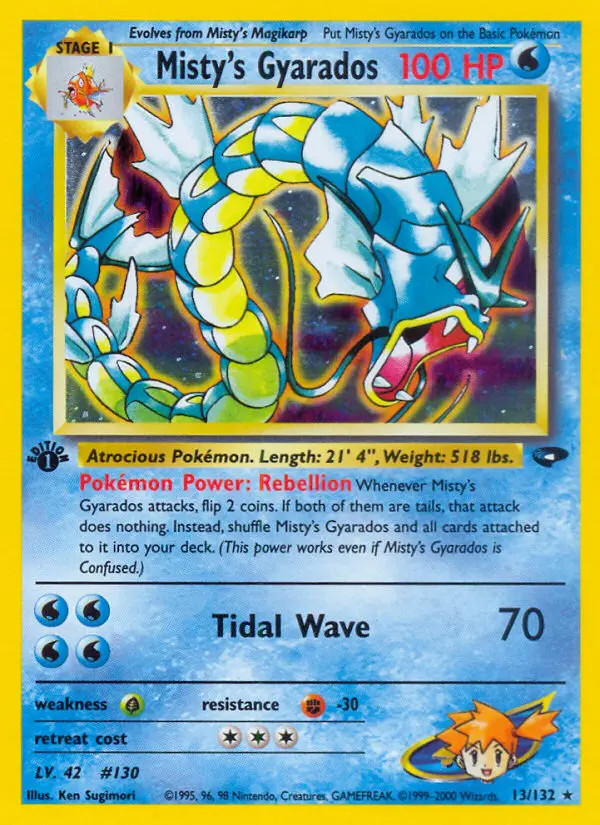 Misty's Gyarados #13