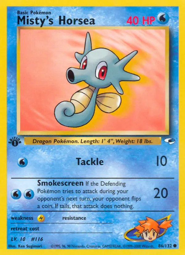 Misty's Horsea #86