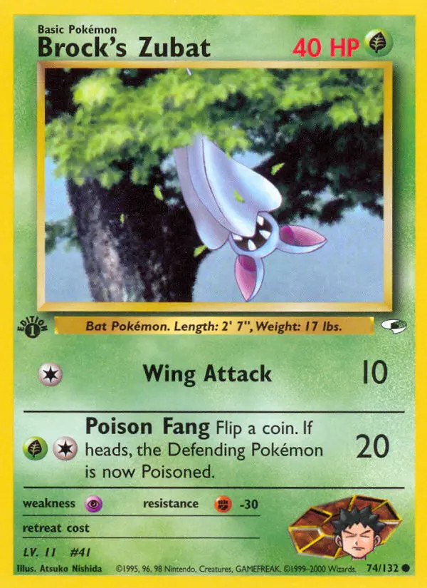 Brock's Zubat #74