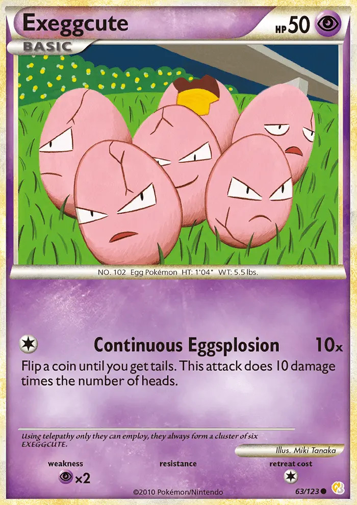 Exeggcute #63