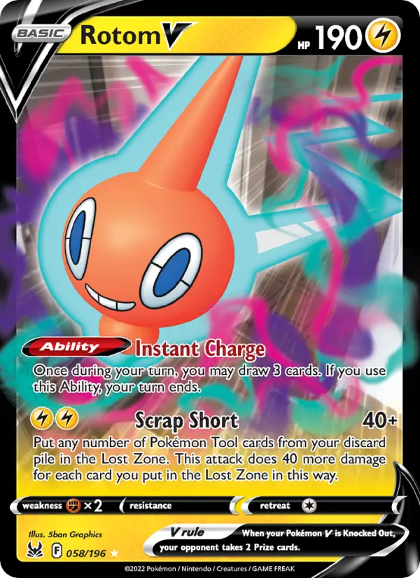Rotom V #058