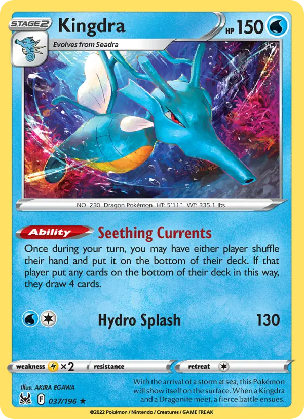 Kingdra #037 — Lost Origin
