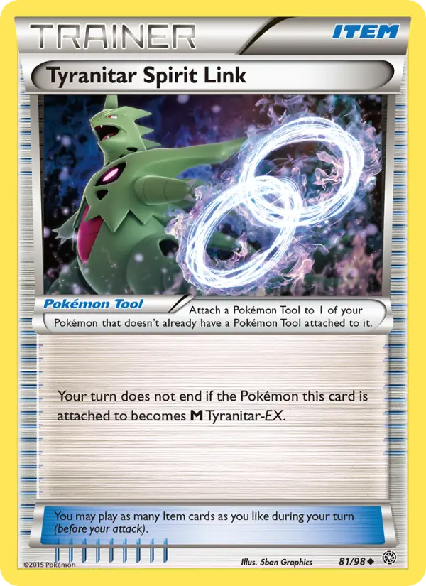 Tyranitar Spirit Link #81