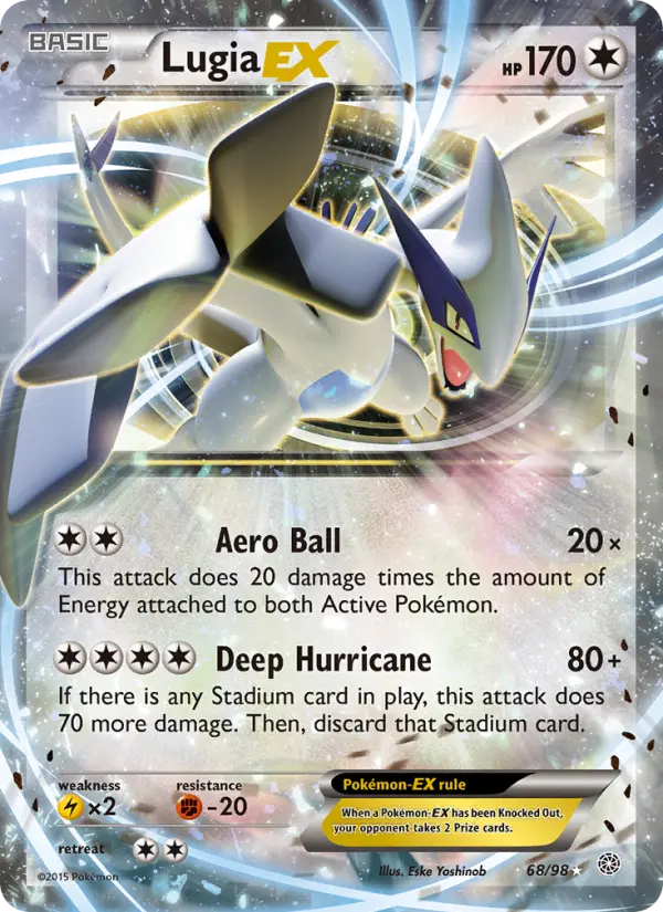 Lugia EX #68