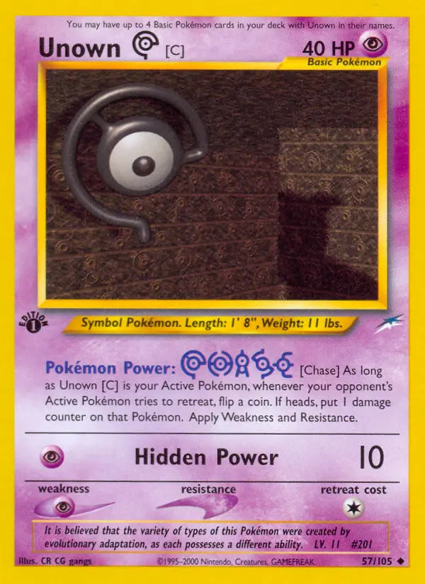 Unown [C] #57