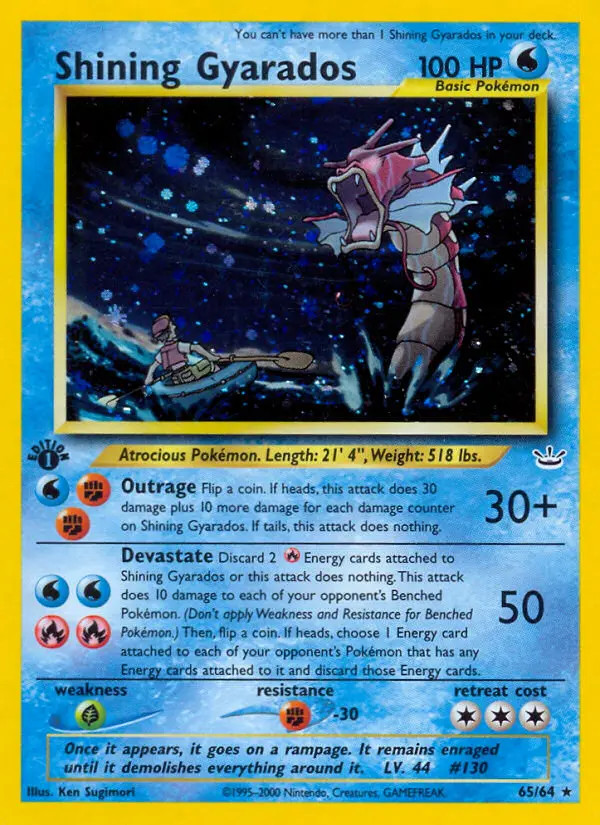 Shining Gyarados #65