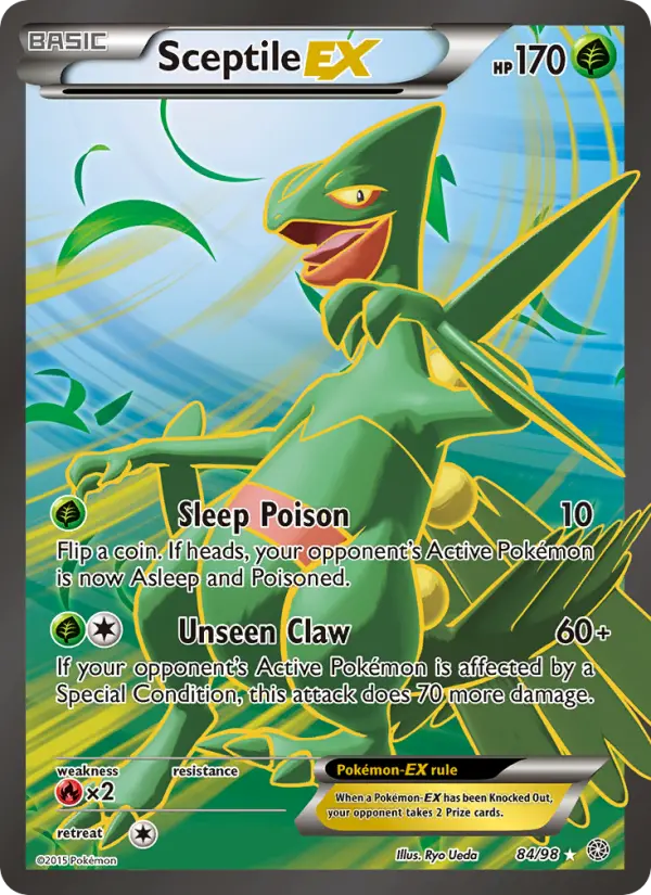Sceptile EX #84