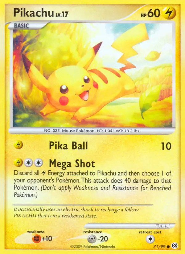 Pikachu Lv.17 #71