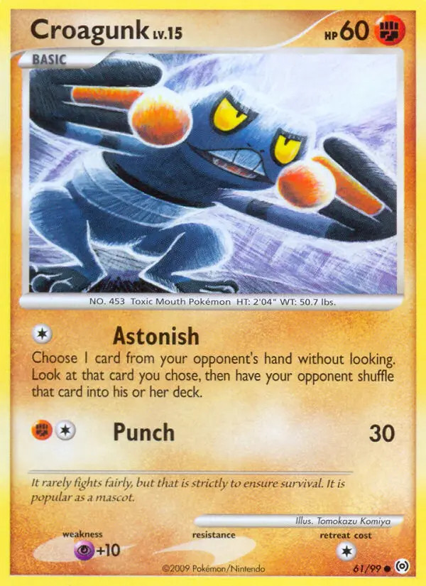 Croagunk Lv.15 #61