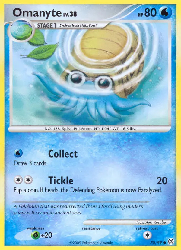 Omanyte Lv.38 #70