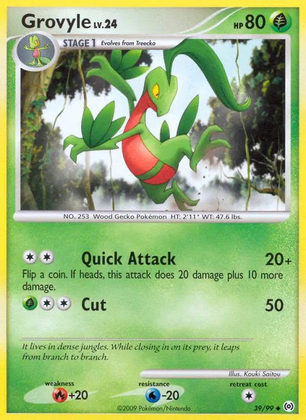 Grovyle Lv.24 #39