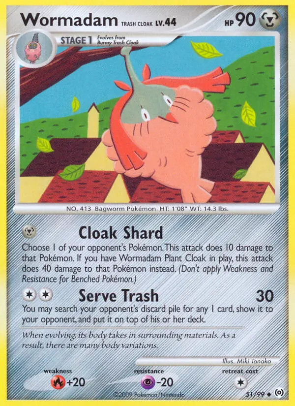 Wormadam Trash Cloak Lv.44 #51