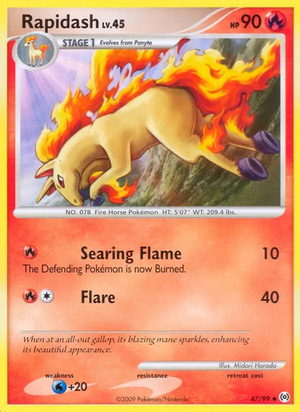Rapidash Lv.45 #47