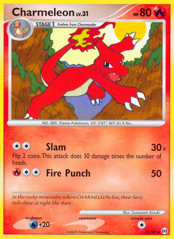 Charmeleon Lv.31 #35
