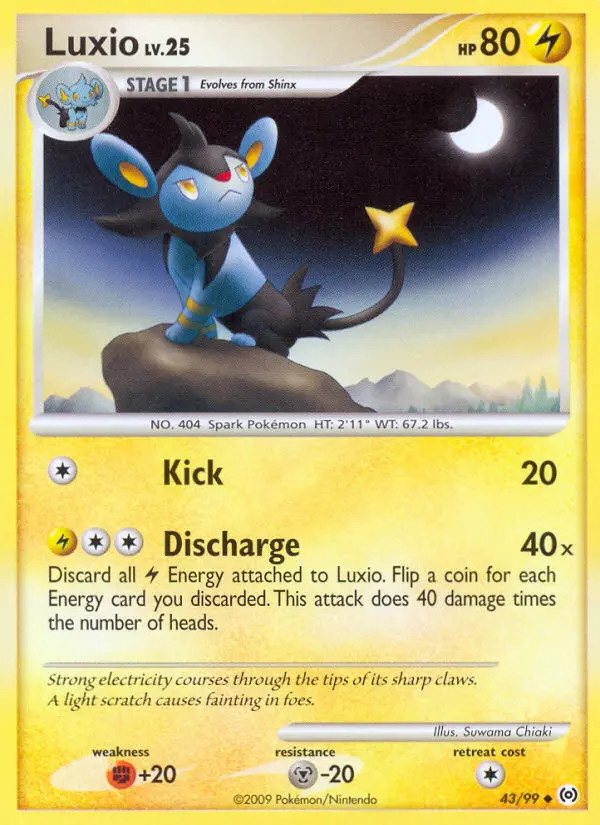 Luxio Lv.25 #43