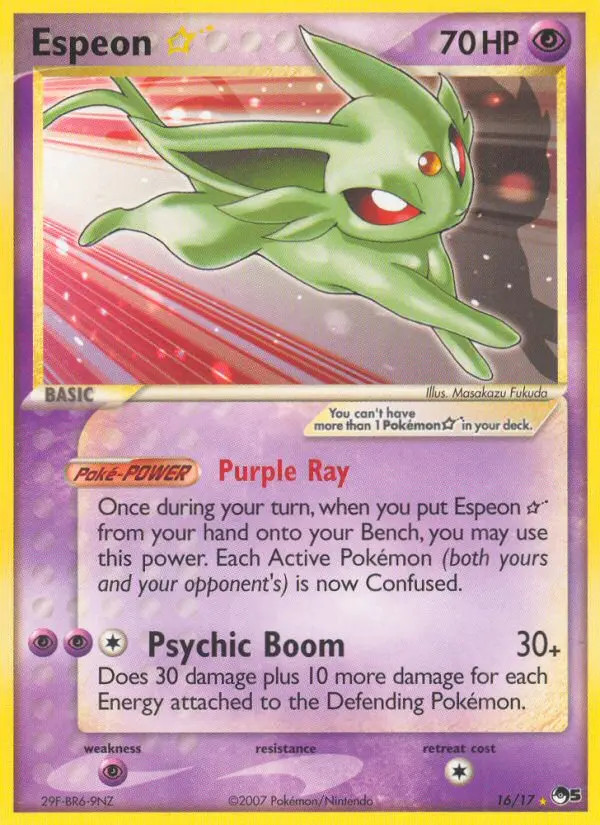 Espeon Gold Star #16