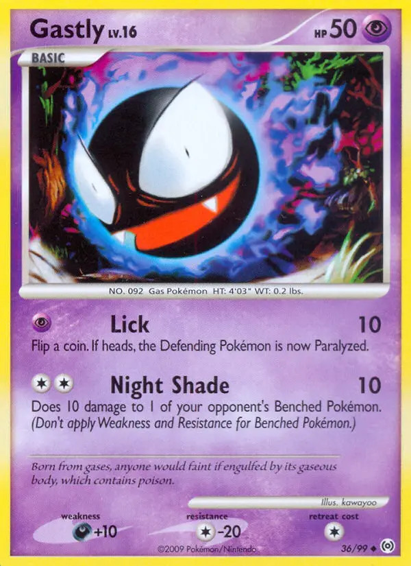Gastly Lv.16 #36